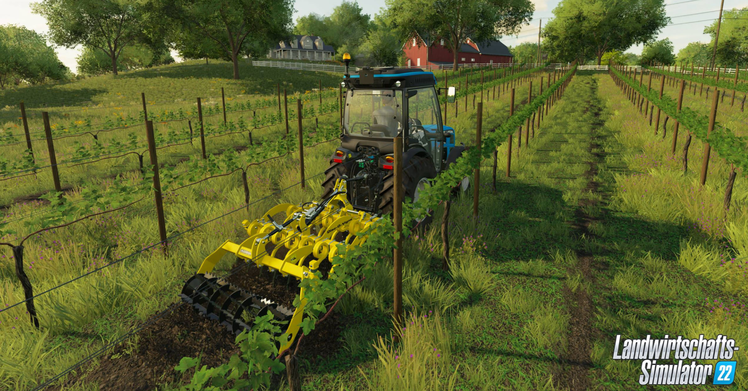 Landwirtschaft-Simulator 22: neu mit Wein- und Olivenanbau